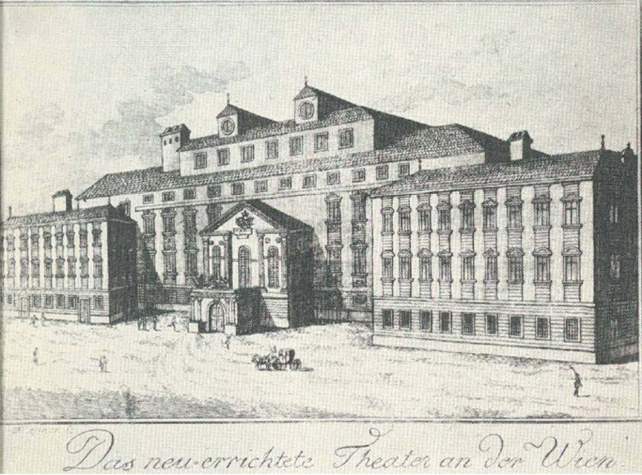 Das neu errichtete Theater an der Wien 1801 © Vereinigte Bühnen Wien